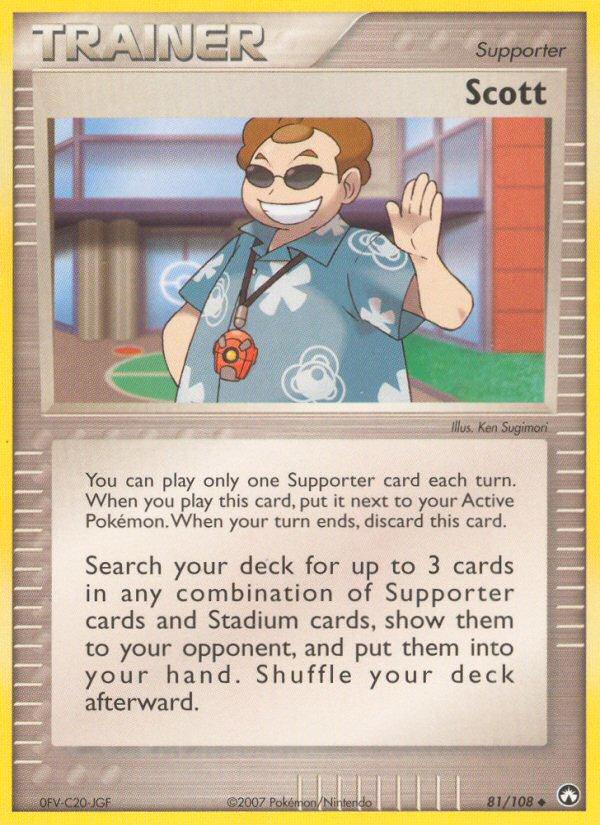 Scott (81/108) [EX: Power Keepers] | North Game Den