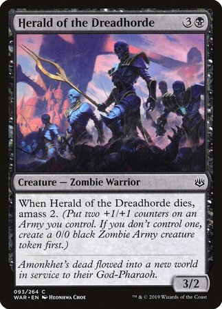 Herald of the Dreadhorde [War of the Spark] | North Game Den