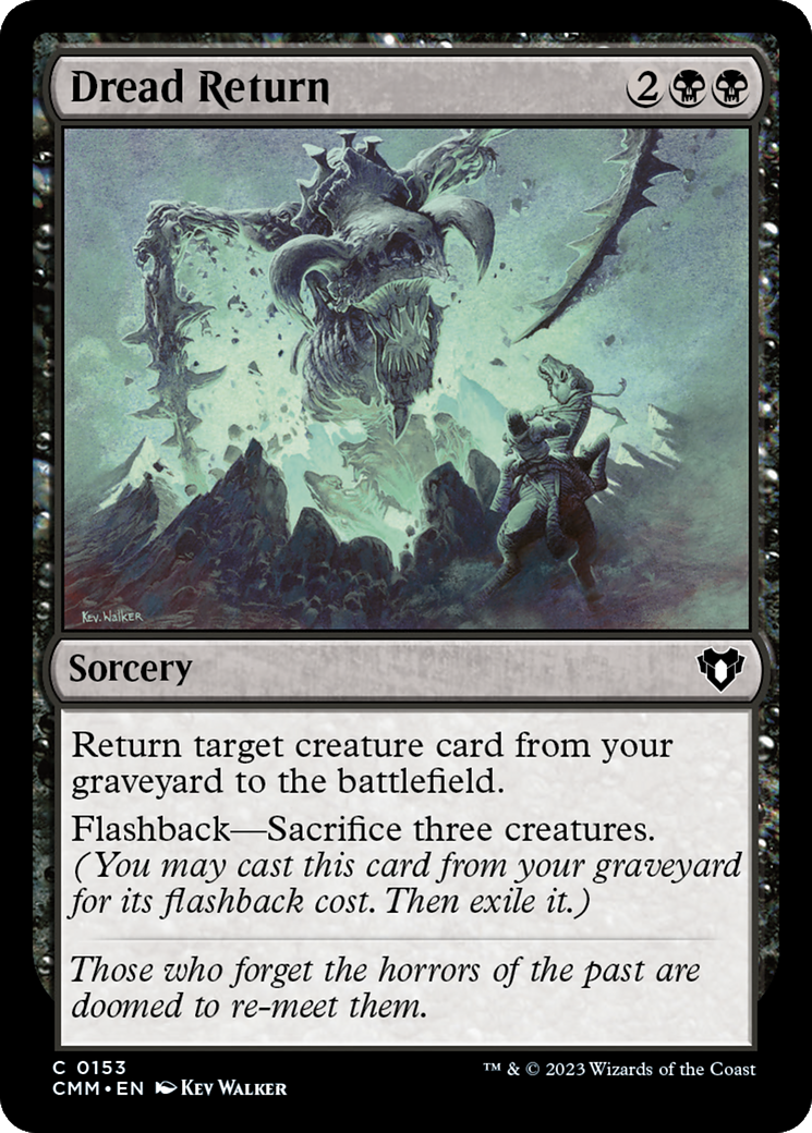 Dread Return [Commander Masters] | North Game Den
