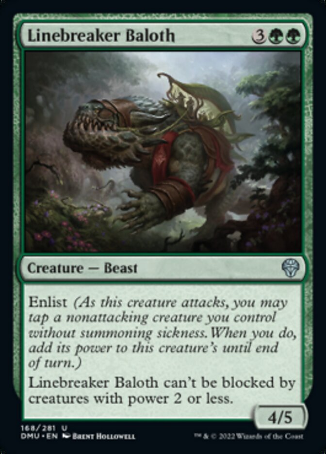 Linebreaker Baloth [Dominaria United] | North Game Den