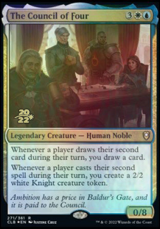 The Council of Four [Commander Legends: Battle for Baldur's Gate Prerelease Promos] | North Game Den