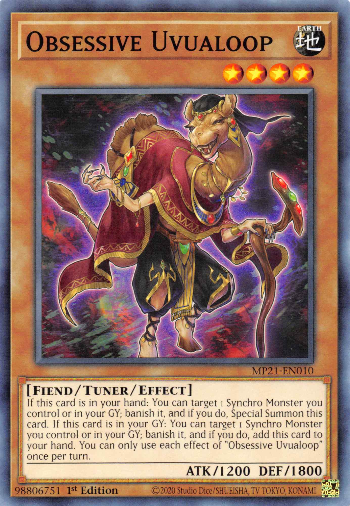 Obsessive Uvualoop [MP21-EN010] Common | North Game Den