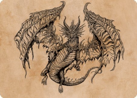 Ganax, Astral Hunter Art Card [Commander Legends: Battle for Baldur's Gate Art Series] | North Game Den