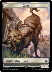 Bird // Goat Token [The Lord of the Rings: Tales of Middle-Earth Commander Tokens] | North Game Den