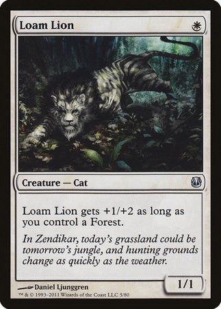 Loam Lion [Duel Decks: Ajani vs. Nicol Bolas] | North Game Den