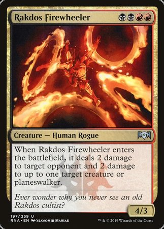 Rakdos Firewheeler [Ravnica Allegiance] | North Game Den