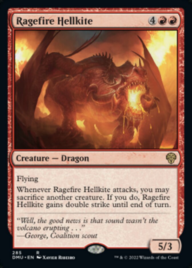 Ragefire Hellkite [Dominaria United] | North Game Den