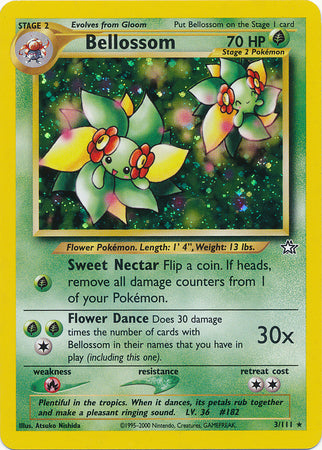 Bellossom (3/111) [Neo Genesis Unlimited] | North Game Den