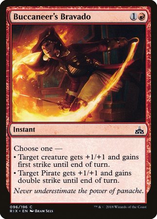 Buccaneer's Bravado [Rivals of Ixalan] | North Game Den