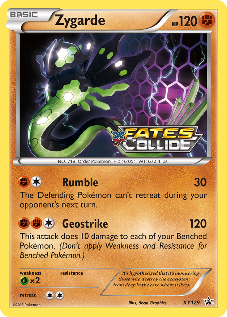 Zygarde (XY129) [XY: Black Star Promos] | North Game Den