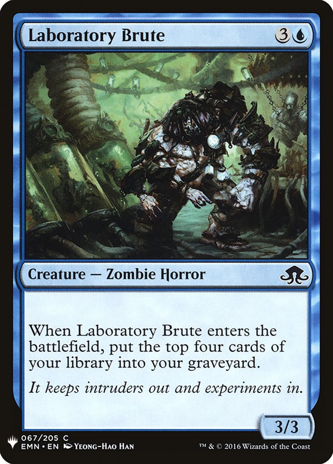 Laboratory Brute [Mystery Booster] | North Game Den