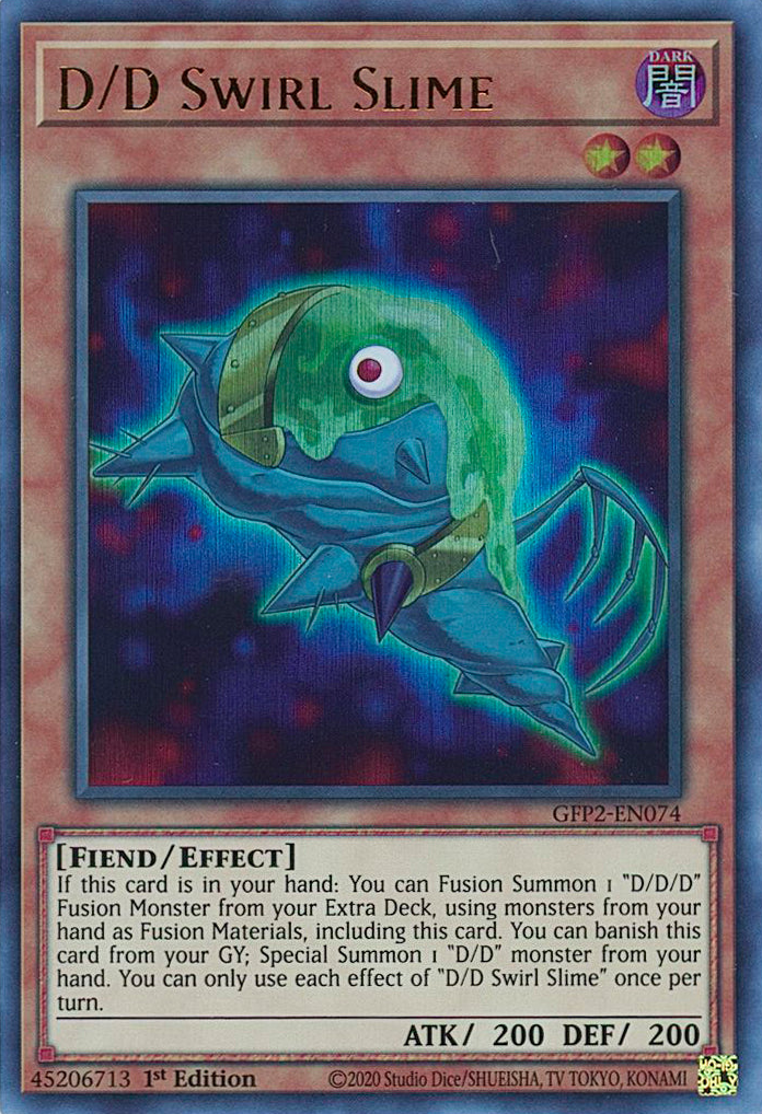 D/D Swirl Slime [GFP2-EN074] Ultra Rare | North Game Den