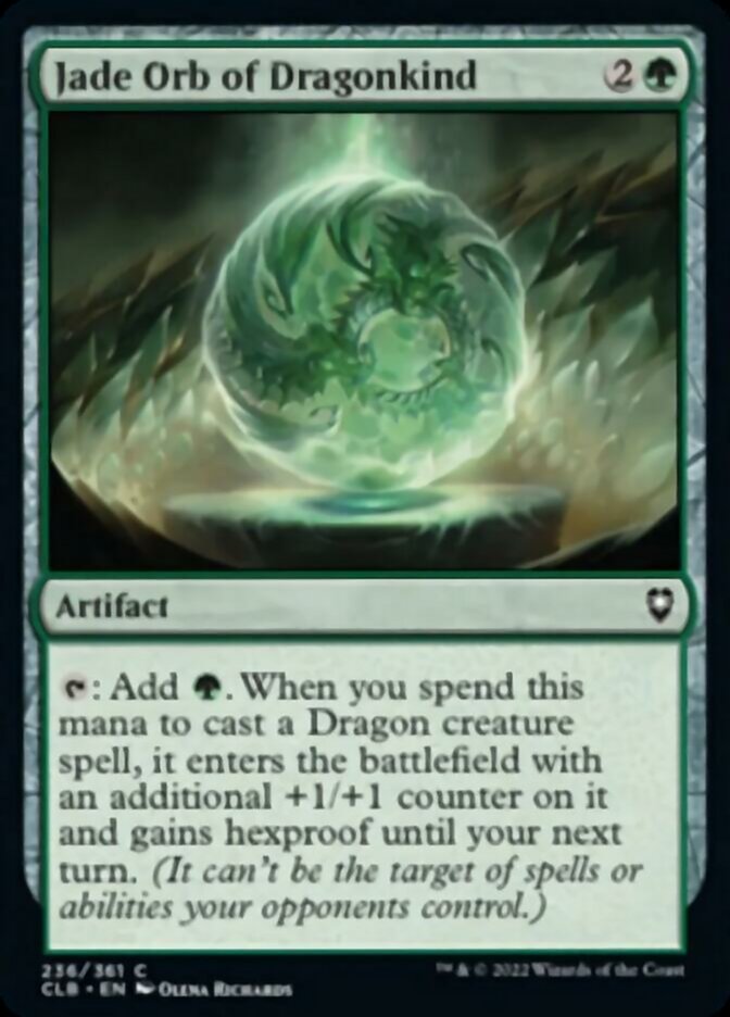 Jade Orb of Dragonkind [Commander Legends: Battle for Baldur's Gate] | North Game Den