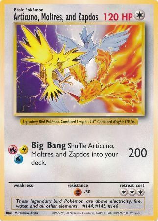 Articuno, Moltres, and Zapdos (Jumbo Card) [Miscellaneous Cards] | North Game Den