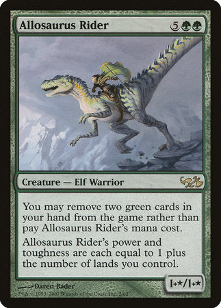 Allosaurus Rider [Duel Decks: Elves vs. Goblins] | North Game Den