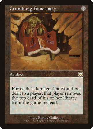 Crumbling Sanctuary [Mercadian Masques] | North Game Den