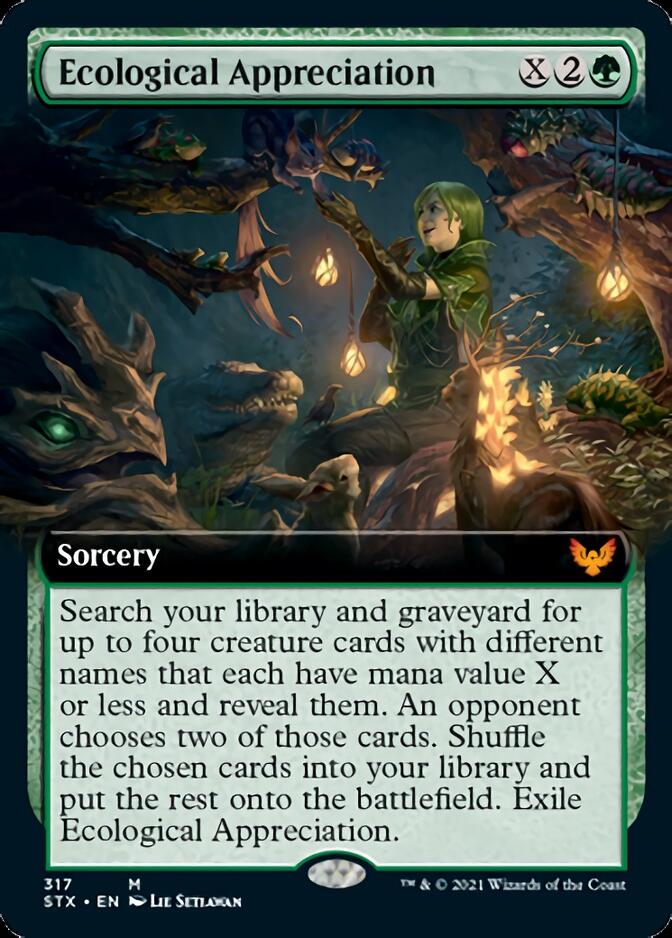 Ecological Appreciation (Extended) [Strixhaven: School of Mages] | North Game Den