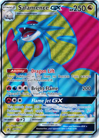 Salamence GX (SM139) (Jumbo Card) [Sun & Moon: Black Star Promos] | North Game Den