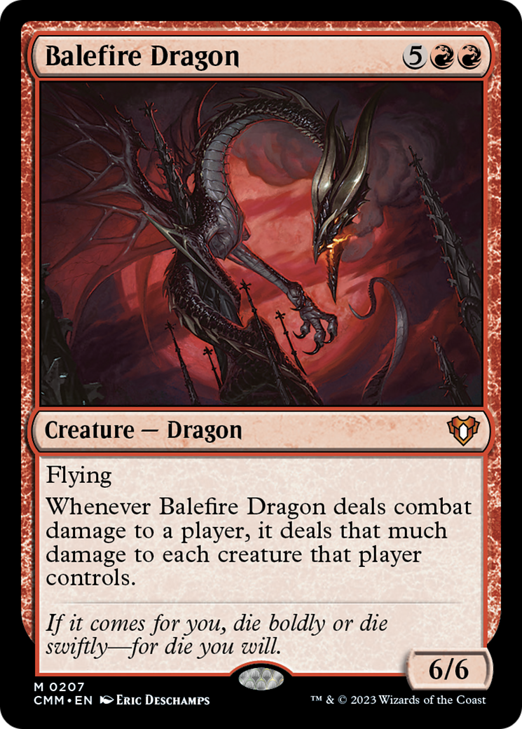 Balefire Dragon [Commander Masters] | North Game Den