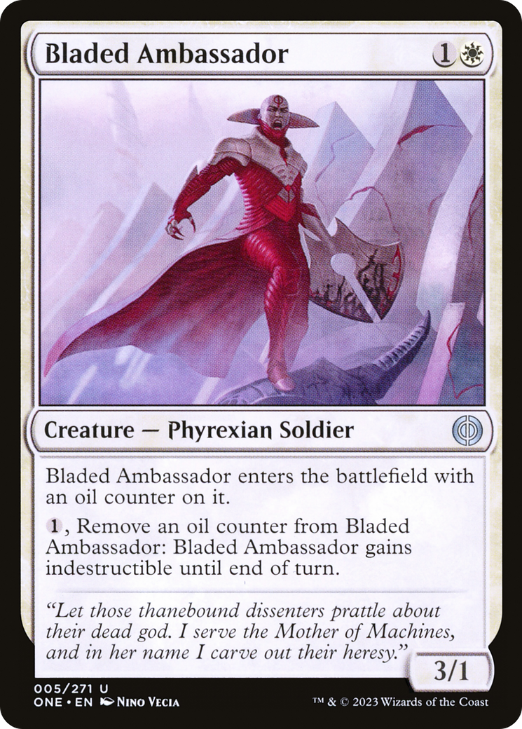 Bladed Ambassador [Phyrexia: All Will Be One] | North Game Den