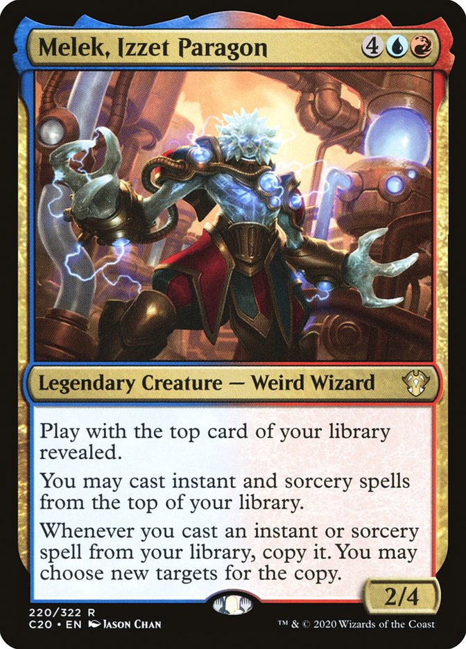 Melek, Izzet Paragon [Commander 2020] | North Game Den