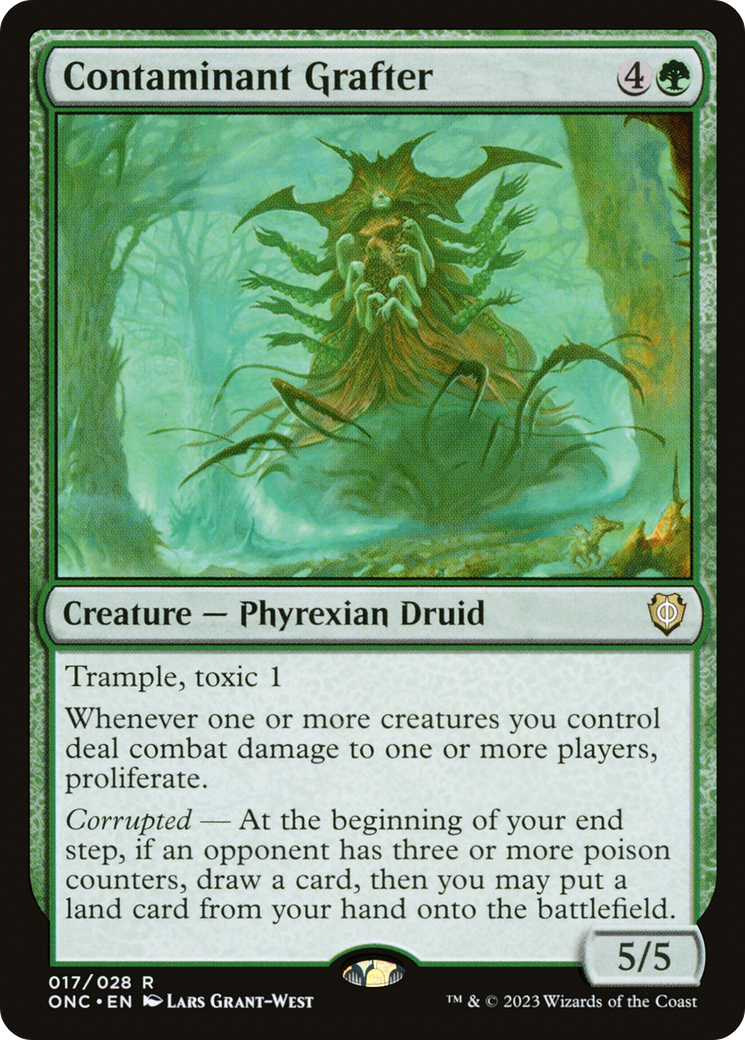 Contaminant Grafter [Phyrexia: All Will Be One Commander] | North Game Den