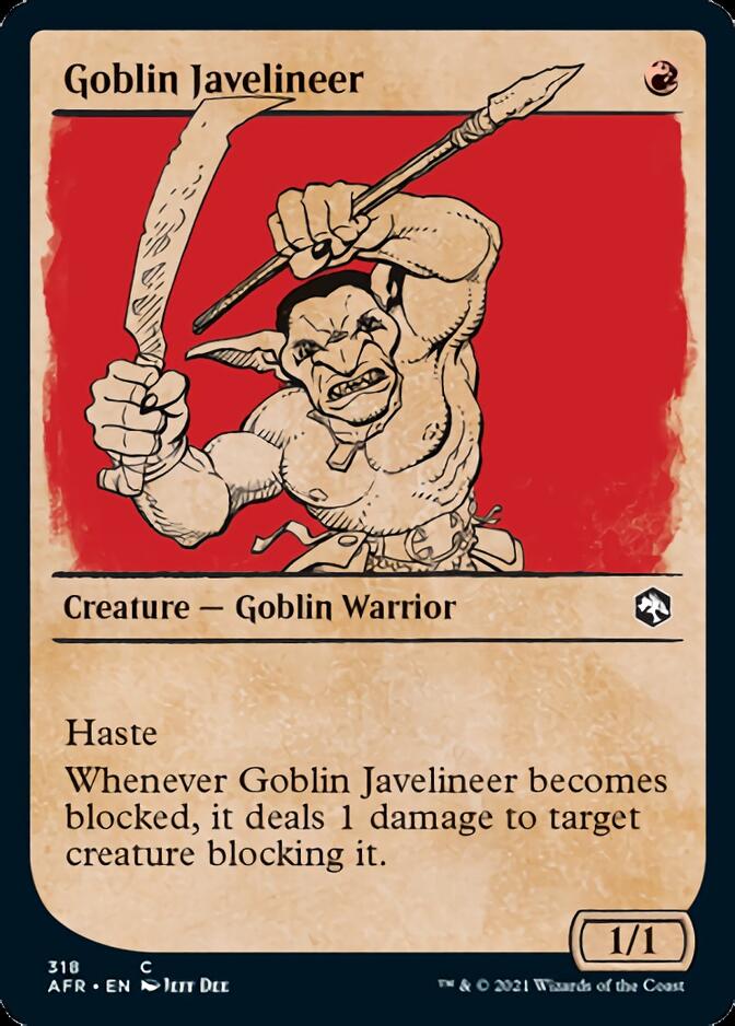 Goblin Javelineer (Showcase) [Dungeons & Dragons: Adventures in the Forgotten Realms] | North Game Den