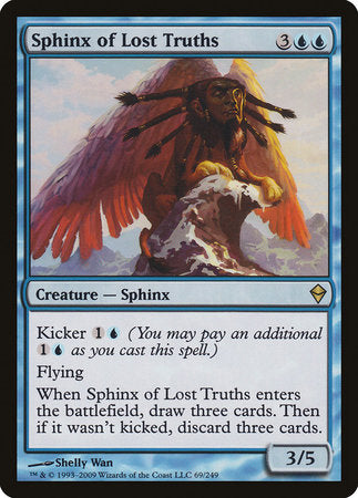 Sphinx of Lost Truths [Zendikar] | North Game Den