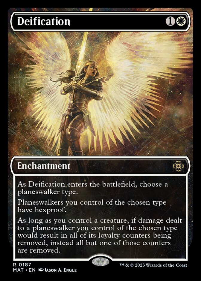 Deification (Showcase Halo Foil) [March of the Machine: The Aftermath] | North Game Den