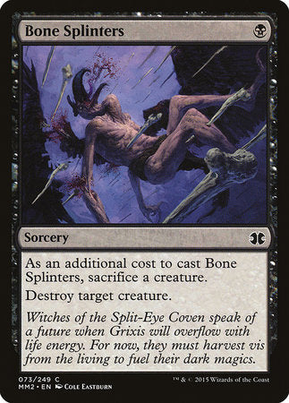 Bone Splinters [Modern Masters 2015] | North Game Den