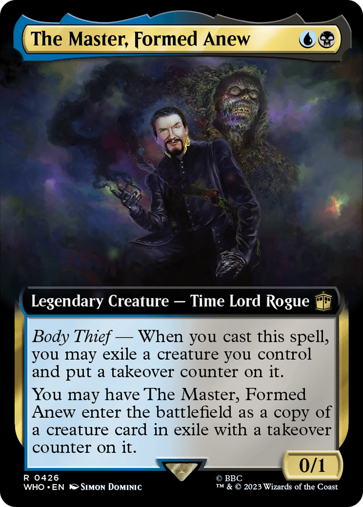 The Master, Formed Anew (Extended Art) [Doctor Who] | North Game Den