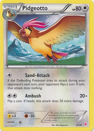 Pidgeotto (23/30) [XY: Trainer Kit 1 - Wigglytuff] | North Game Den