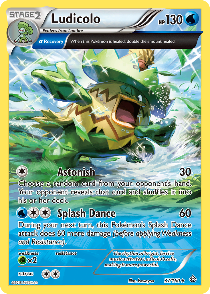 Ludicolo (37/160) [XY: Primal Clash] | North Game Den