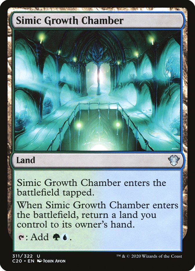 Simic Growth Chamber [Commander 2020] | North Game Den