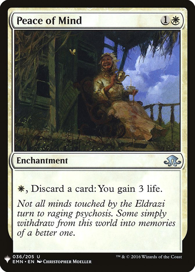 Peace of Mind [Mystery Booster] | North Game Den