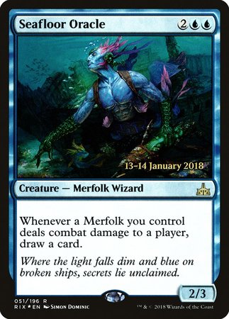 Seafloor Oracle [Rivals of Ixalan Promos] | North Game Den