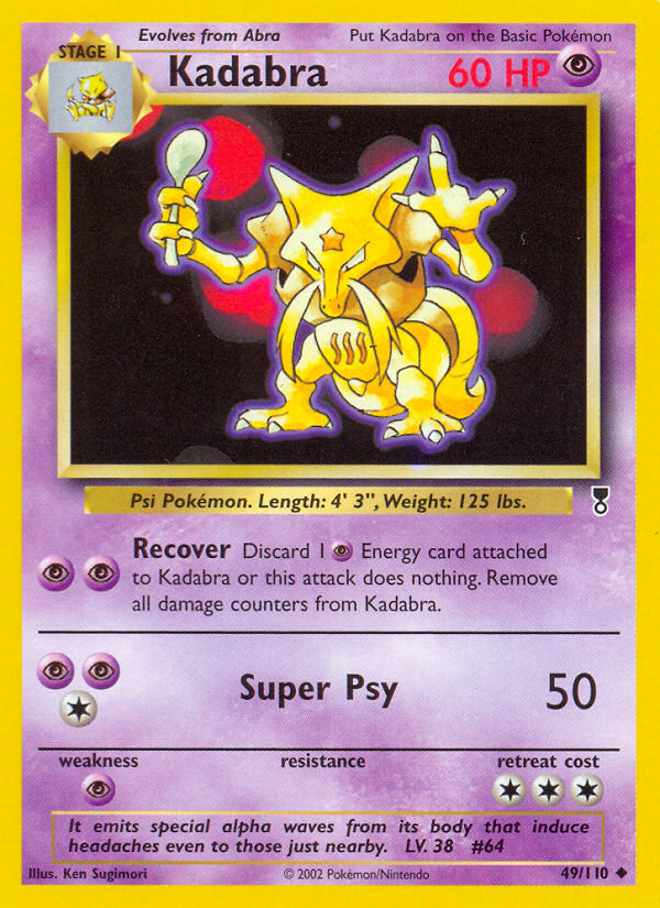 Kadabra (49/110) [Legendary Collection] | North Game Den