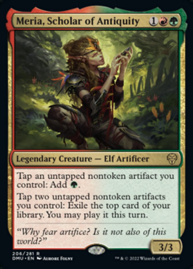 Meria, Scholar of Antiquity [Dominaria United] | North Game Den