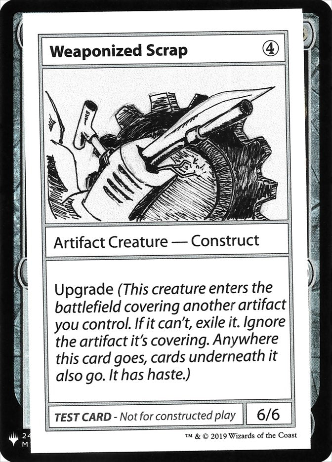 Weaponized Scrap [Mystery Booster Playtest Cards] | North Game Den