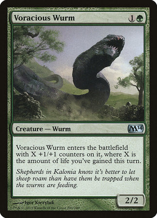 Voracious Wurm [Magic 2014] | North Game Den