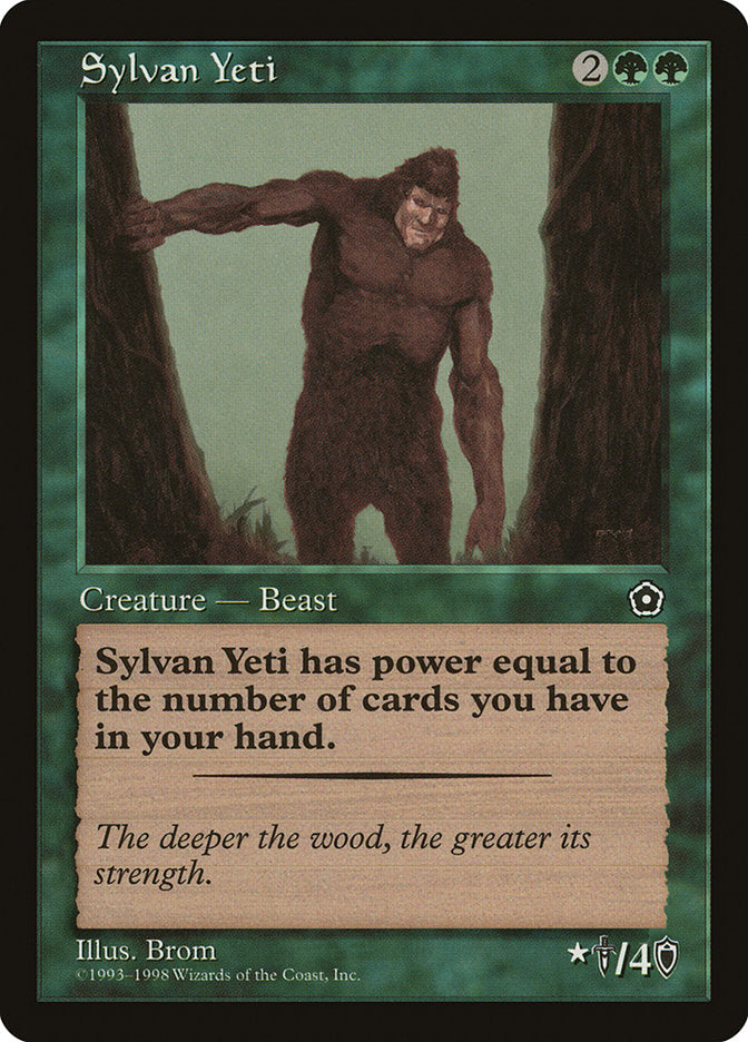 Sylvan Yeti [Portal Second Age] | North Game Den