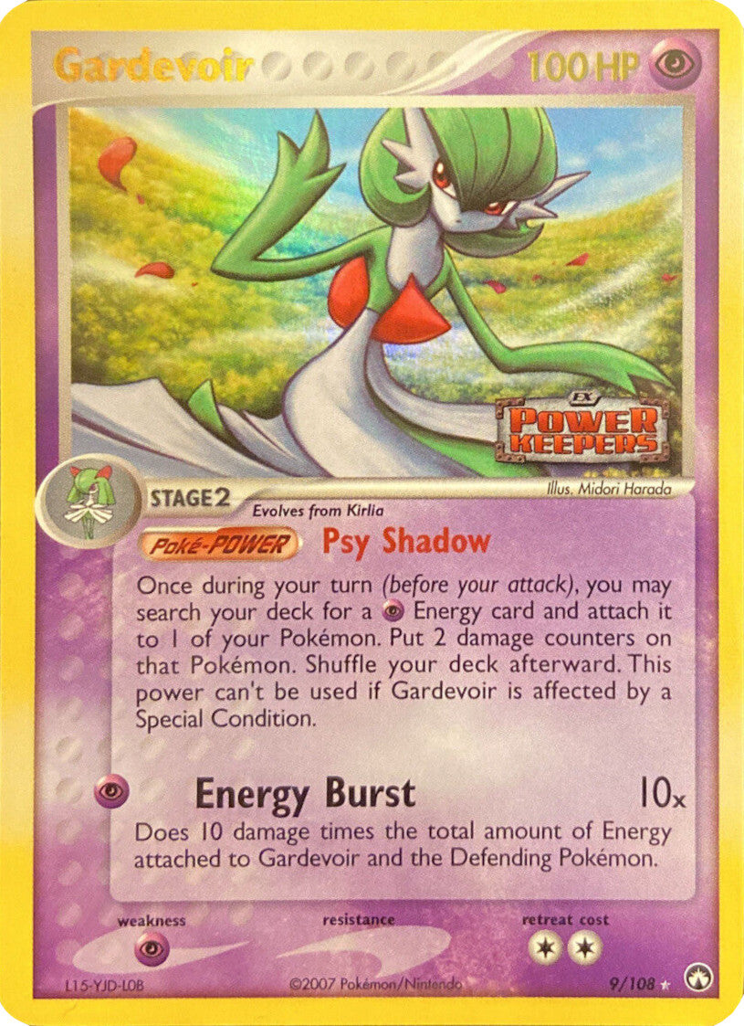 Gardevoir (9/108) (Stamped) [EX: Power Keepers] | North Game Den