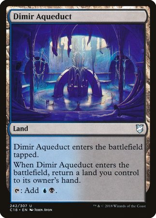 Dimir Aqueduct [Commander 2018] | North Game Den