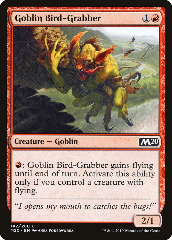 Goblin Bird-Grabber [Core Set 2020] | North Game Den