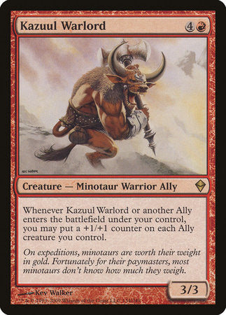 Kazuul Warlord [Zendikar] | North Game Den