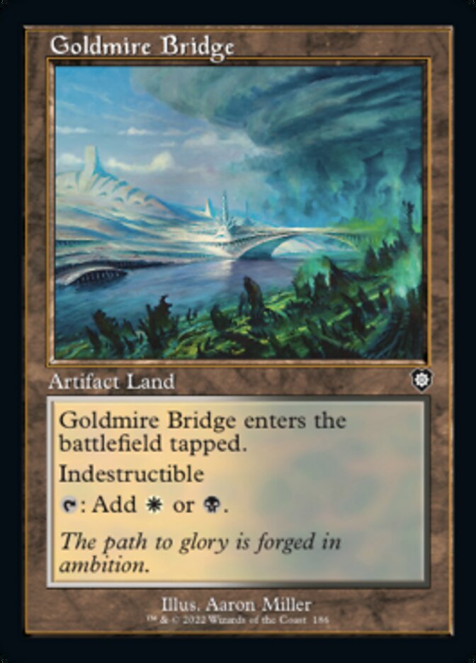 Goldmire Bridge (Retro) [The Brothers' War Commander] | North Game Den