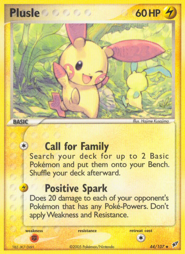 Plusle (44/107) [EX: Deoxys] | North Game Den