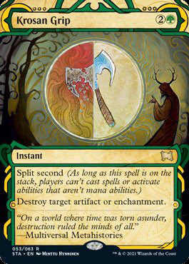 Krosan Grip (Etched Foil) [Strixhaven Mystical Archive] | North Game Den