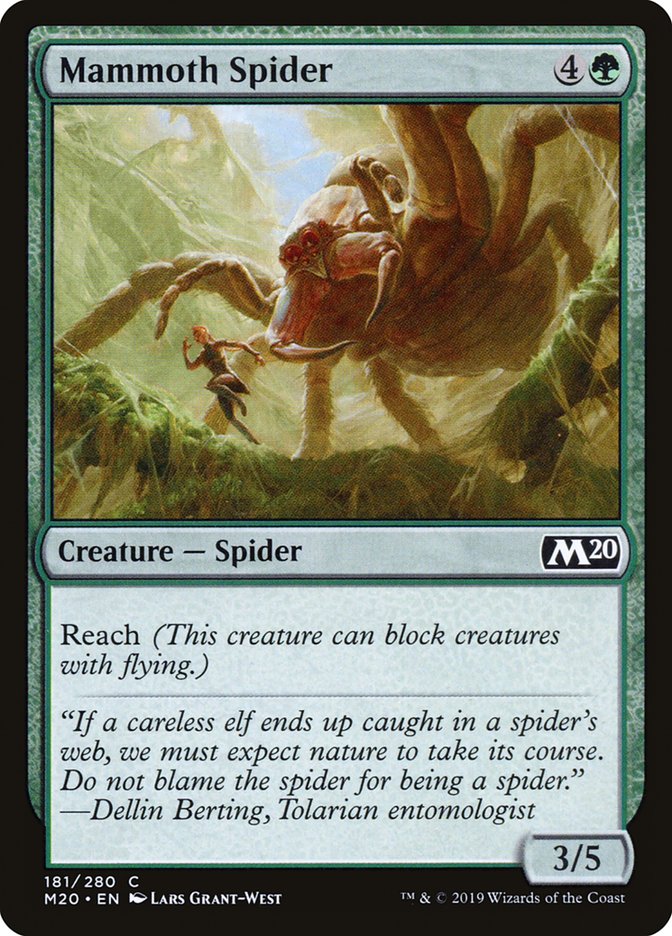 Mammoth Spider [Core Set 2020] | North Game Den