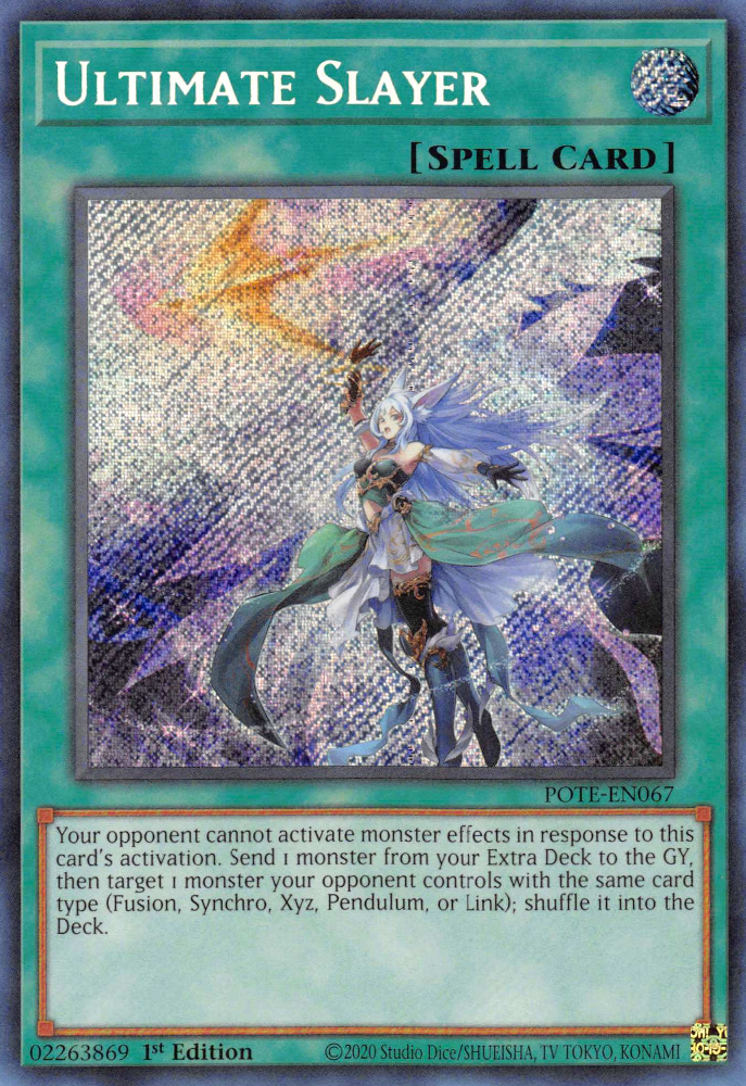 Ultimate Slayer [POTE-EN067] Secret Rare | North Game Den